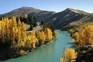 Autumn Colours, Kawarau River, Kawarau Gorge, South Island, New Zealand Autumn Colours, Kawarau River, Kawarau Gorge, South Island, New Zealand
