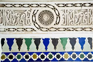 Images Dated 18th November 2011: Bahia Palace (19th century), Marrakech, Morocco, North Africa, Africa