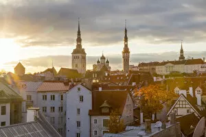 Images Dated 17th January 2019: Baltic States, Estonia, Tallinn. Tallinn Old Town