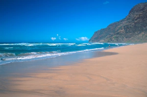 Barking Sands Beach scene on Kauai, Hawaii. wave, water, ocean, coast, shore Barking Sands Beach scene on Kauai, Hawaii. wave, water, ocean, coast, shore
