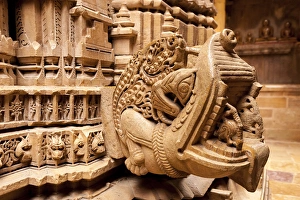 Bas Relief. Jain Temple. Golden Sandstone Fort. Jaisalmer Fort. 10th Century. Jaisalmer Bas Relief. Jain Temple. Golden Sandstone Fort. Jaisalmer Fort. 10th Century. Jaisalmer