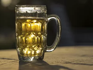 Beer glass in Mysore, Karnataka, India