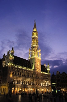 Grote Markt Gallery: Belgium, Brussels, Grand Place, Hotel de Ville
