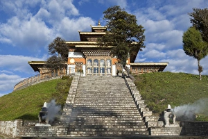 Bhutan, Dochu La, Druk Wangyal Lhakhang Temple Bhutan, Dochu La, Druk Wangyal Lhakhang Temple
