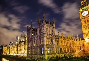 Big Ben Tower Westminster Bridge Thames River Night Houses of Parliament Westminster London England Big Ben Tower Westminster Bridge Thames River Night Houses of Parliament Westminster London England