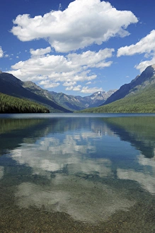Bowman Lake in the Late Afternoon: Glacier National Park, Montana, USA Bowman Lake in the Late Afternoon: Glacier National Park, Montana, USA