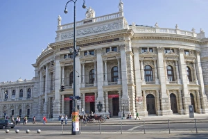 The Burgtheater (formerly Imperial Court Theatre) of Vienna, Austria The Burgtheater (formerly Imperial Court Theatre) of Vienna, Austria