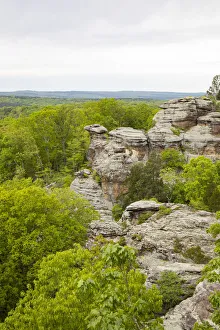 Camel Rock, Garden of the Gods Recreation Area, Shawnee National Forest, Saline County Camel Rock, Garden of the Gods Recreation Area, Shawnee National Forest, Saline County