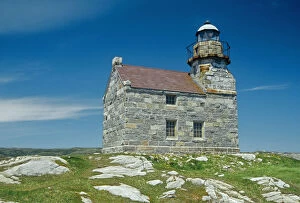 Images Dated 31st January 2014: Canada, Newfoundland. Rose Blanche Lighthouse made of granite