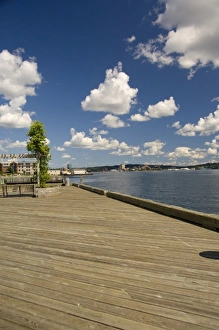 Canada, Nova Scotia, Halifax. Cruise ship pier Canada, Nova Scotia, Halifax. Cruise ship pier