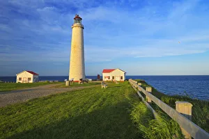 Images Dated 11th July 2009: Canada, Quebec, Cap-des-rosiers. Tallest lighthouse in Canada
