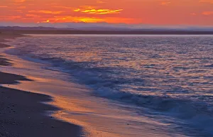 Canada, Quebec, Longue-Pointe-de-Mingan. Sunrise along shoreline of Gulf of St. Lawrence Canada, Quebec, Longue-Pointe-de-Mingan. Sunrise along shoreline of Gulf of St. Lawrence