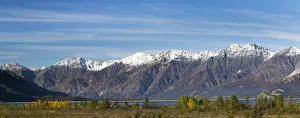 Canada, Yukon Territory, Kluane National Park. Panoramic of St Canada, Yukon Territory, Kluane National Park. Panoramic of St