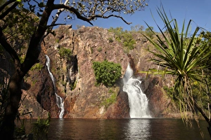 Cascade of Wangi Falls, Litchfield National Park, Northern Territory, Australia Cascade of Wangi Falls, Litchfield National Park, Northern Territory, Australia