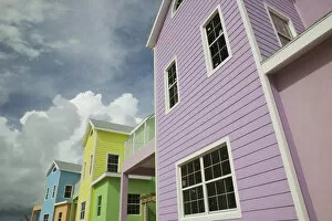 Images Dated 4th February 2006: CAYMAN ISLANDS - GRAND CAYMAN - East Point: Paradise Villas / New Colorful Homes