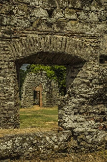 Central America, Panama, Panama City, ruins, UNESCO Ruins of sixteenth century Panama