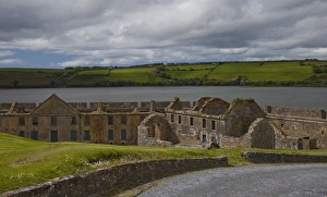 Charles Fort barracks and ancillary facility ruins along the Kensale Harbor with Charles Fort barracks and ancillary facility ruins along the Kensale Harbor with