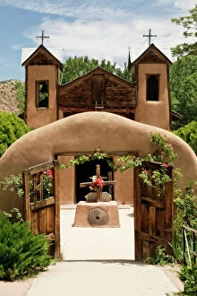 Pathway Collection: Chimayo, New Mexico, United States. Holy Santuario. Lourdes of America'