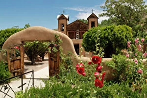 Images Dated 27th June 2009: Chimayo, New Mexico, United States. Holy Santuario. Lourdes of America