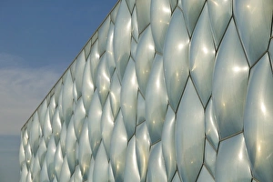 China, Beijing. National Aquatics Center Exterior, Swimming Venue for the 2008 Summer China, Beijing. National Aquatics Center Exterior, Swimming Venue for the 2008 Summer