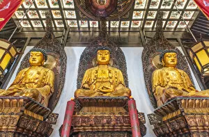 China, Shanghai. Jade Buddha Temple