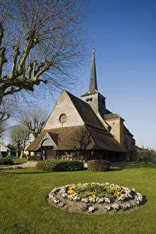 Church of Saint Martin, Souvigny-en-Sologne, Loir-et-Cher, Sologne, France Church of Saint Martin, Souvigny-en-Sologne, Loir-et-Cher, Sologne, France