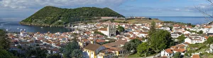 Cityscape. Capital Angra do Heroismo, the historic center is part of UNESCO World Cityscape. Capital Angra do Heroismo, the historic center is part of UNESCO World