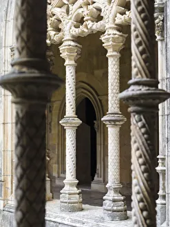 Claustro Real, the royal cloister. Monastery of Batalha Claustro Real, the royal cloister. Monastery of Batalha