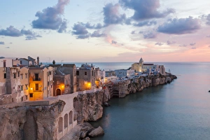 Coastal village of Peschici, Promontorio del Gargano, Pugla, Italy Coastal village of Peschici, Promontorio del Gargano, Pugla, Italy