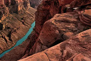 Colorado River meanders through the Grand Canyon below Toroweap Overlook Colorado River meanders through the Grand Canyon below Toroweap Overlook