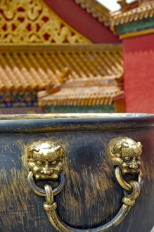 Colse up detail in Forbidden City; Beijing; China, Asia Colse up detail in Forbidden City; Beijing; China, Asia