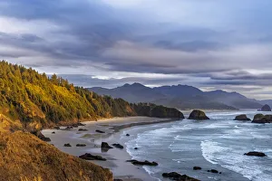 Crescent Beach at Ecola State Park in Cannon Beach, Oregon, USA Crescent Beach at Ecola State Park in Cannon Beach, Oregon, USA
