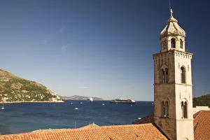 CROATIA, Dubrovnik. View from Old City Walls Walk CROATIA, Dubrovnik. View from Old City Walls Walk
