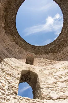 Croatia, Split. Vestibule Diocletian's Palace. Built 4th century Croatia, Split. Vestibule Diocletian's Palace. Built 4th century