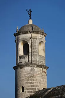 Images Dated 5th March 2012: Cuba, Havana, Havana Vieja, tower of the Castillo de Real Fuerza fortress