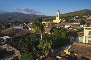 Cuba, Trinidad. Rooftop view of the colonial town of Trinidad Cuba, Trinidad. Rooftop view of the colonial town of Trinidad