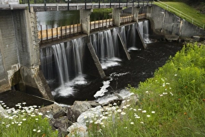 The dam at the outlet of Second Connecticut Lake in Pittsburgh, New Hampshire. Connecticut The dam at the outlet of Second Connecticut Lake in Pittsburgh, New Hampshire. Connecticut