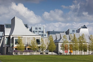 Denmark, Jutland, Aalborg, Utzon Center, designed by Danish Architect Jorn Utzon Denmark, Jutland, Aalborg, Utzon Center, designed by Danish Architect Jorn Utzon