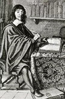 Images Dated 1st August 2009: Descartes, Rene (La Haye, Touraine, France, 1596-Stockholm, 1650). French philosopher