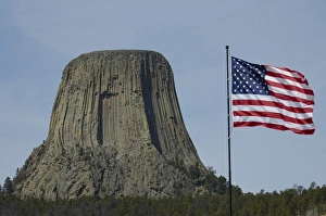 Devils Tower National Monument East Wyoming. USA Devils Tower National Monument East Wyoming. USA