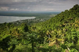 Tropic Gallery: Dominican Republic, Samana Peninsula, Sanchez, view of Bahia de Samana bay