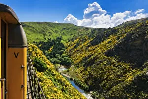 Dunedin Railways tour of the Taieri Gorge, Otago, South Island, New Zealand