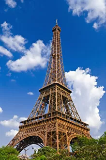 Images Dated 24th April 2011: The Eiffel Tower, Paris, France