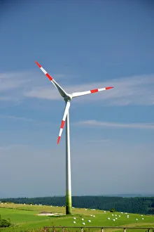 Electricity wind generators in northwest Germany Electricity wind generators in northwest Germany