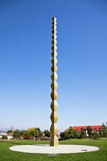 Sculpture Collection: The Endless Column by Constantin Brancusi, Targu Jiu, 1938