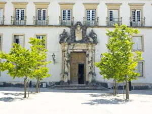 Entrance to the ancient University of Coimbra with the Via Latina colonnade Entrance to the ancient University of Coimbra with the Via Latina colonnade