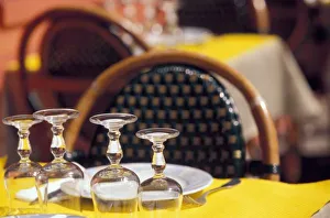 <b class=qtipBold><figcaption>EU, France, Normandy</figcaption></b><br>EU, France, Normandy, Calvados, Honfleur. Restaurant table setting<br><em>© Walter Bibikow / DanitaDelimont.com</em> EU, France, Normandy