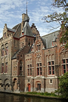 Europe, Belgium, Brugges. Scenic canals of Brugges Europe, Belgium, Brugges. Scenic canals of Brugges