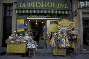 Europe, France, Aix En Provence. Local giftshop Europe, France, Aix En Provence. Local giftshop