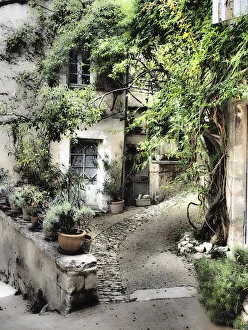 Europe, France, Provence, Lacoste. The village of Lacoste Europe, France, Provence, Lacoste. The village of Lacoste